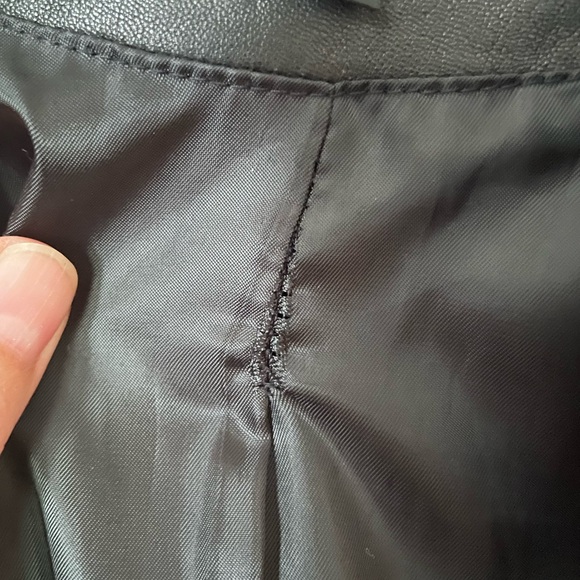 Black Leather Jacket- Kenneth Cole Reaction - Picture 13 of 13